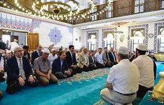 Hıfzı Hüseyin Cami dualarla açıldı