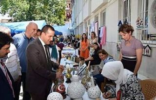 Honaz’da hayat boyu öğrenme kursiyerlerinin eserleri...