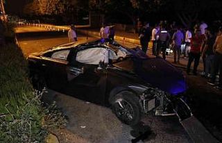 Hurdaya dönen araçtan sıyrık bile almadan çıktı