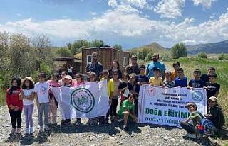 Iğdır’da öğrenciler için tabiat turizmi etkinliği...