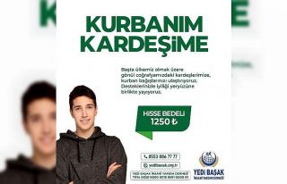 İhtiyaç sahipleri için ’’Kurbanım Kardeşim’’...