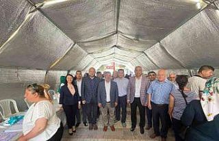 İl Başkanı Yıldırım hayır panayırı açılışına...