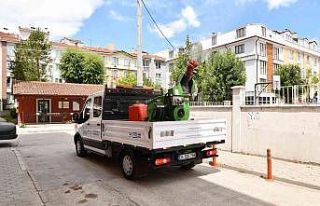 İlaçlama çalışmaları sürüyor