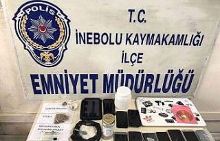 İnebolu’da uyuşturucu operasyonu