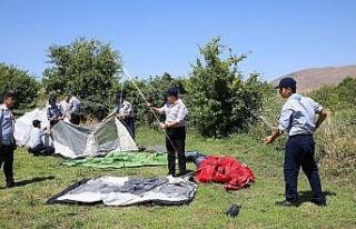 İspendere şifalı içmelerinde izcilik kampı
