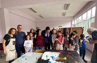 İspir’li öğrenciler sanatçılarla buluştu