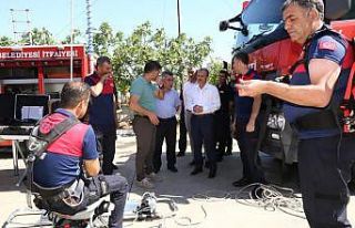 İtfaiye filosuna yeni araçlar eklendi