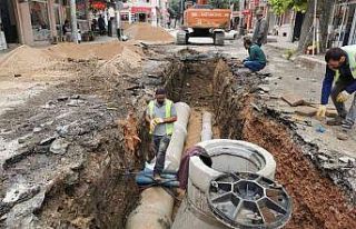 İvrindi altyapı çalışmalarında sona doğru