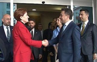 İYİ Parti Genel Başkanı Akşener’den Babacan’a...