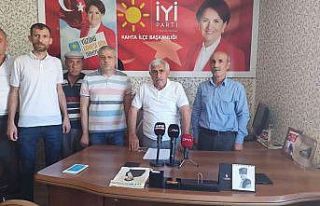 İyi Parti Kahta İlçe Teşkilatı istifa etti