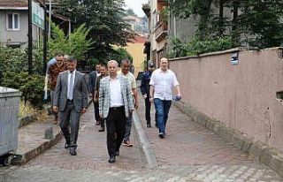 İzmit Belediyesi ekibi, Çukurbağ Mahallesi’nde...