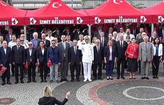 İzmit’in işgalden kurtuluşunun 101. yılı törenle...