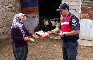 Jandarma besicileri Kurban Bayramı öncesi uyardı