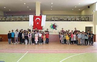 Jandarma ekipleri, öğrencilerle çevre bilinci için...