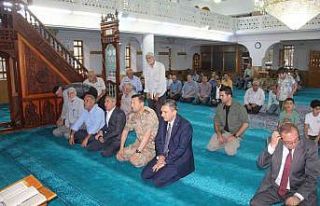 Jandarma şehitler için mevlit okuttu