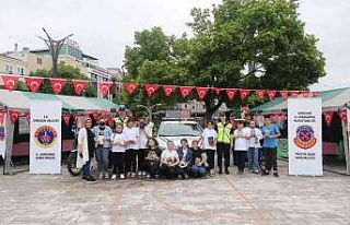 Jandarmadan kitap okuma etkinliği