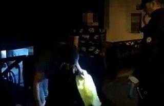 Kablo hırsızları bekçilerden kaçamadı