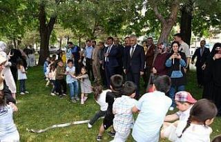 “Kadim Oyunlar Çocuk Şenliği” düzenlendi