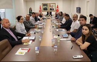 Kadına yönelik şiddetle mücadele toplantısı...