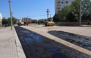 Kahta’da asfalt sezonu başladı