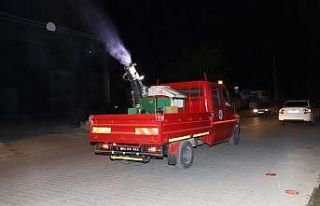 Kahta’da sıcaklar arttı ilaçlama hızlandı