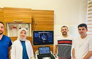 Kalbindeki delikler kapalı yöntemle kapatıldı