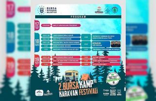Kamp ve karavan tutkunları Bursa’da buluşuyor