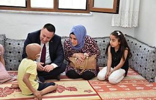 Kanser hastası çocuğun tedavi öncesi isteği duygulandırdı