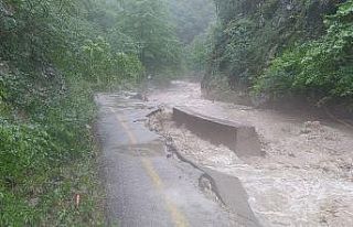Karabük Yenice’de sel büyük yıkıma yol açtı