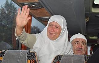 Karabük’te ilk hac kafilesi uğurlandı