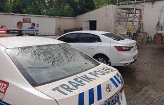 Karabük’te toz fırtınası yağmurla birlikte...