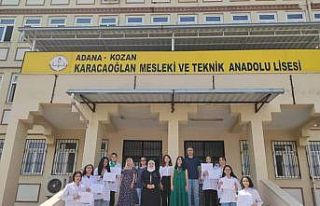 Karacaoğlanlı öğrenciler yurt dışında staj...