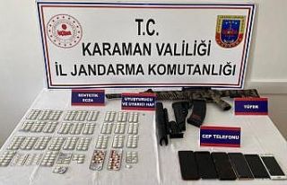 Karaman merkezli 3 ilde uyuşturucu satıcılarına...