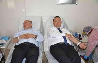 Kars Adliyesi’nden kan bağışı