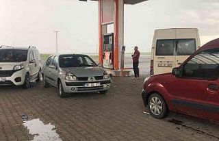 Kars’ta dolu yağışı etkili oldu