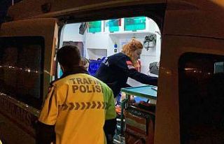 Kars’ta trafik kazası: 1 yaralı