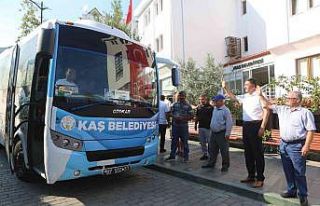 Kaş Belediye Spor güreş takımı Edirne’ye uğurlandı