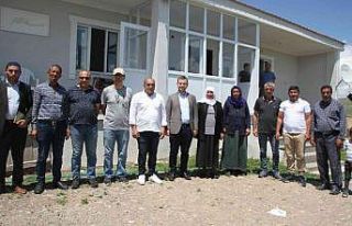 Kaymakam Demirer’den şehit ailesi ve askerlere...