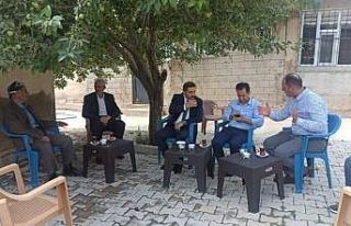 Kaymakam Tugay’dan şehit babasına ziyaret