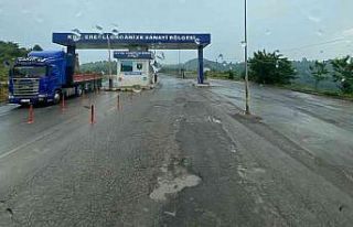 Kdz. Ereğli OSB yolunda sürücüler zor anlar yaşıyor