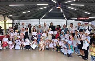 Kestelli minik şefler mutfağa girdi