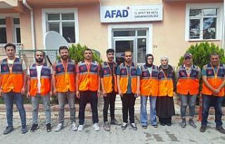 Kırşehir’den sel bölgesine 13 AFAD gönüllüsü...
