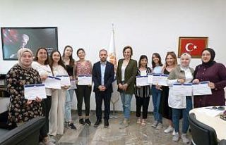 Kişisel gelişim eğitimine katılan öğrenciler...