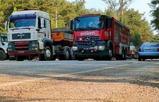 Konya Büyükşehir Marmaris’teki yangına 22 araç...