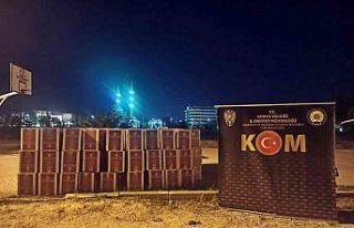 Konya’da 4 milyon 600 adet kaçak makaron ele geçirildi