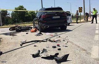 Konya’da ciple çarpışan motosikletin sürücüsü...