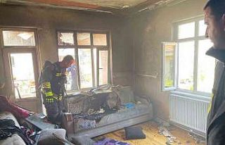 Konya’da müstakil evde yangın