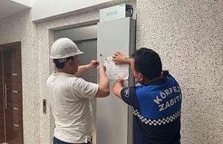 Körfez’de 290 asansör denetlendi