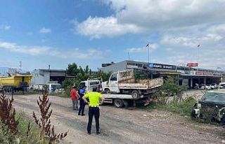 Körfez’de hurda araçlar toplanıyor
