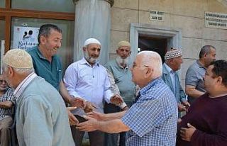 Korkuteli’nde hacı adayları dualarla uğurlandı